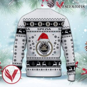 Spezia Calcio Sport Ugly Christmas Sweater, Unique Gifts For Fans - Vesles2014aS 3