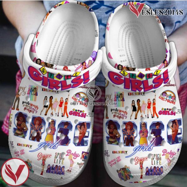 Spice Girls Music Crocs Crocband Clogs Shoes, Unique Gifts For Fans - Vesles2014S