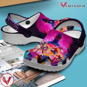 Spider Man Across The Spider Verse Cartoon Crocs Crocband Clogs Shoes Comfortable For Men Women and Kids Style 2, Unique Gift From  Vesles2014S 2
