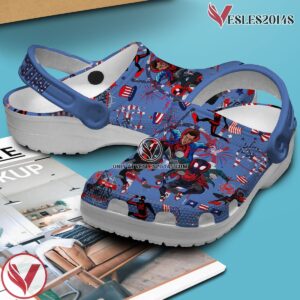 Spider Man Across The Spider Verse Cartoon Crocs Crocband Clogs Shoes Comfortable For Men Women and Kids Style 9, Unique Gift From  Vesles2014S 3