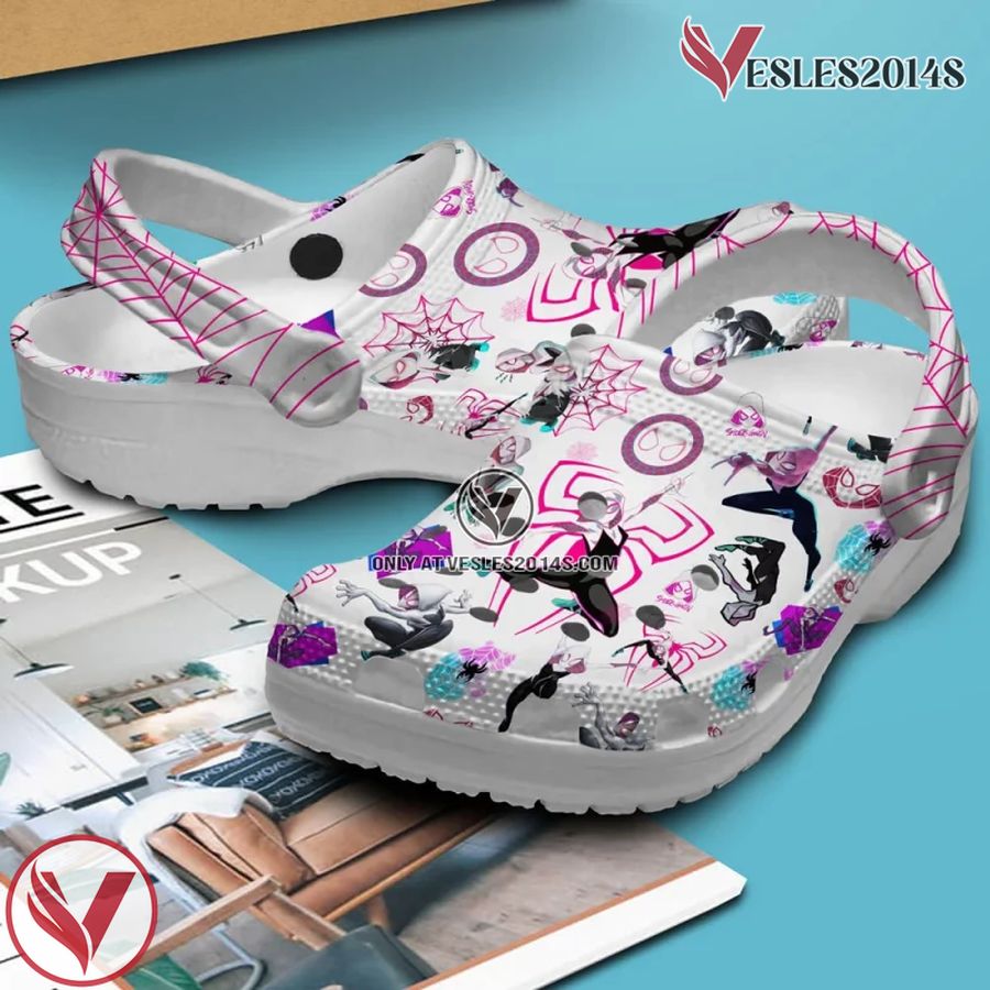 Spider Man Across the Spider-Verse Movie Crocs Crocband Clogs Custom Name For Men Women and Kids - Vesles2014S 2