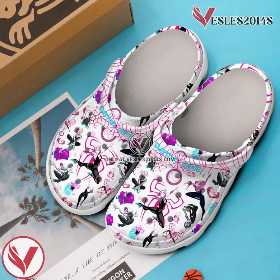 Spider Man Across the Spider-Verse Movie Crocs Crocband Clogs Custom Name For Men Women and Kids - Vesles2014S 3