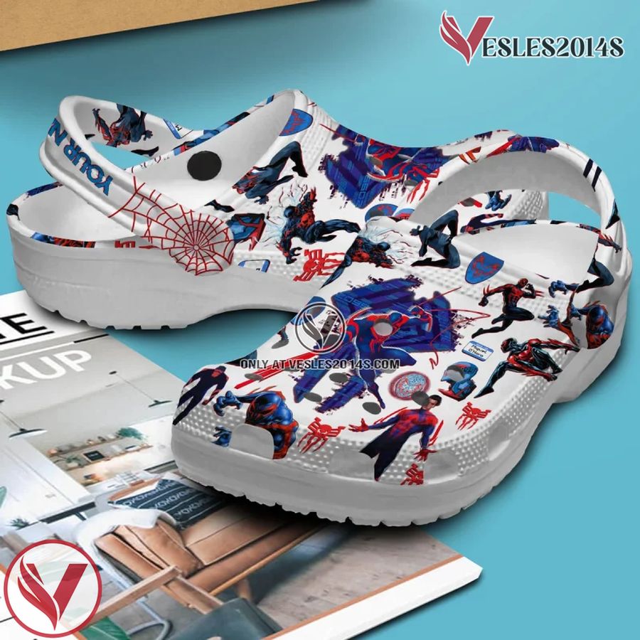 Spider Man Across the Spider-Verse Movie Crocs Shoes Clogs Crocband For Men Women and Kids - Vesles2014S 3