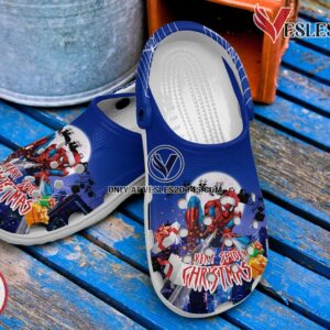 Spider Man Christmas Movie Crocs Crocband Clogs Shoes Comfortable For Men Women and Kids - Vesles2014S 3