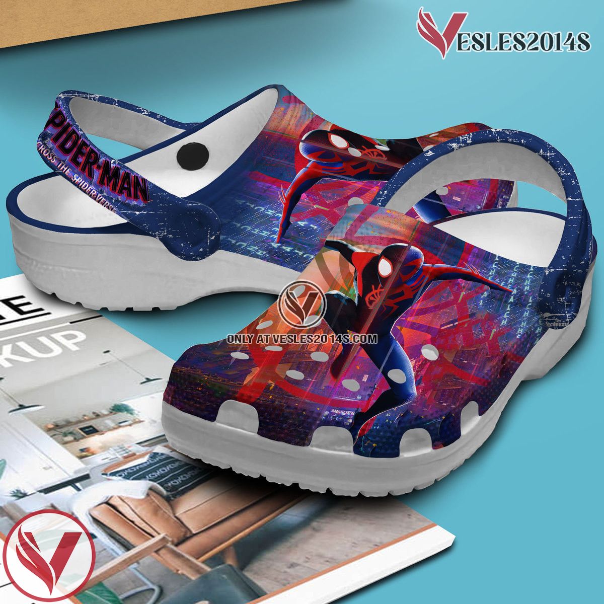 Spider Man Movie Cartoon Comic Crocs Crocband Clogs Shoes Comfortable For Men Women and Kids Style 1 - Vesles2014S 2
