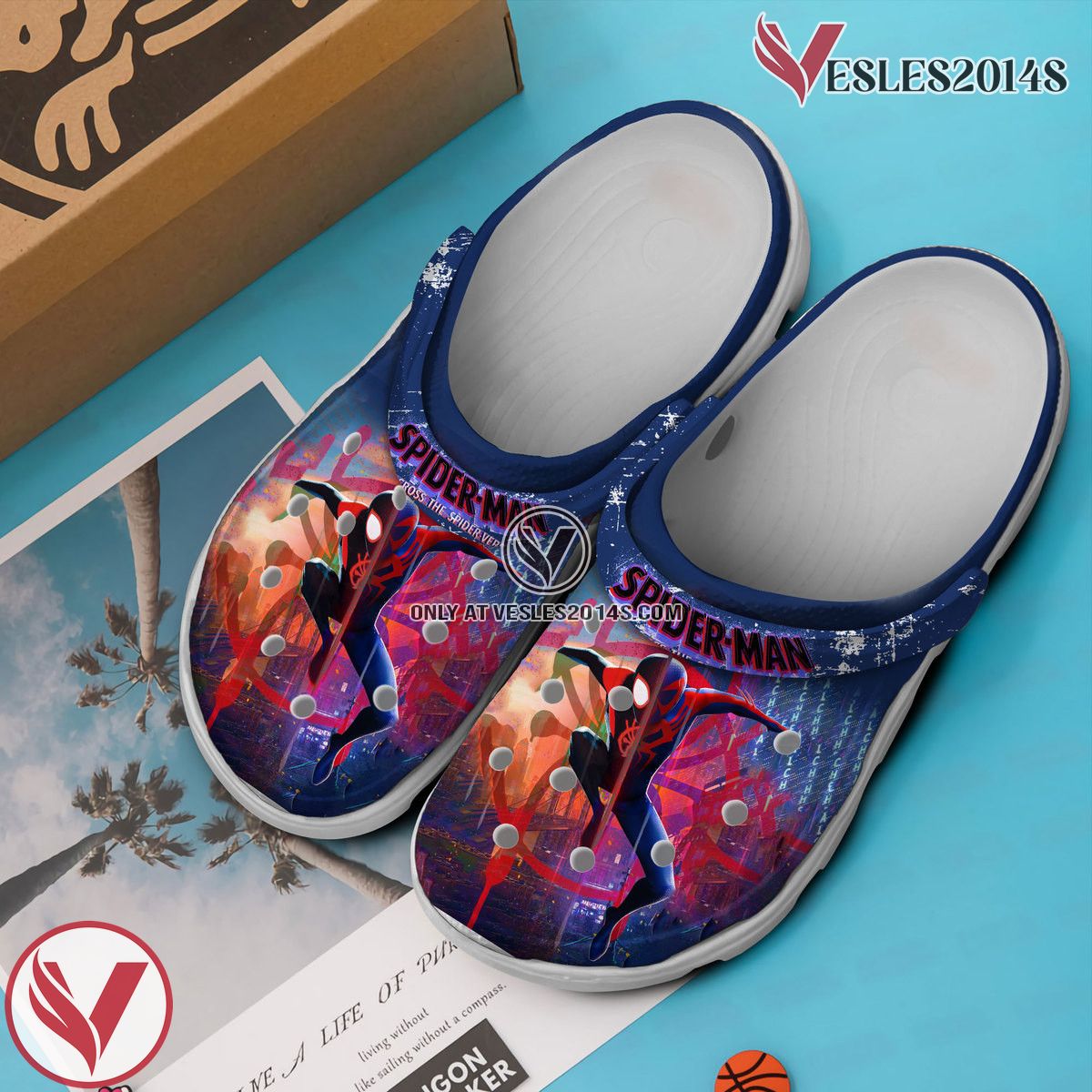 Spider Man Movie Cartoon Comic Crocs Crocband Clogs Shoes Comfortable For Men Women and Kids Style 1 - Vesles2014S 3
