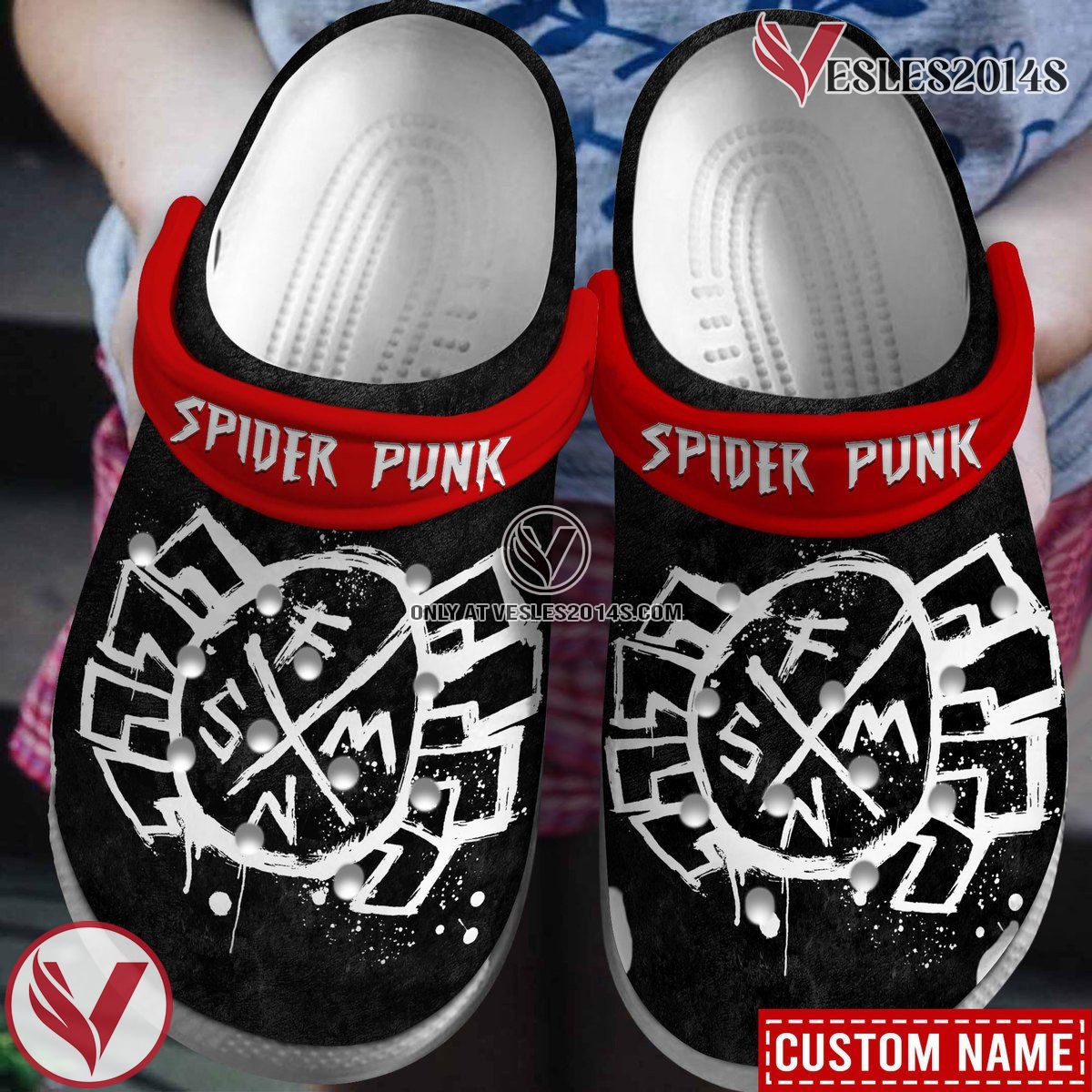 Spider Man Movie Cartoon Comic Crocs Crocband Clogs Shoes Comfortable For Men Women and Kids Style 2 - Vesles2014S