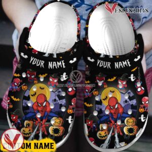Spider Man Movie Cartoon Crocs Crocband Clogs Shoes Style 3 Vesles2014S