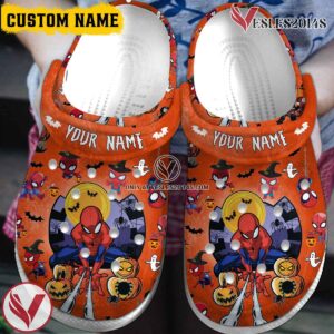 Spider Man Movie Crocs Crocband Clogs Shoes Comfortable For Men Women and Kids Style 5 - Vesles2014S