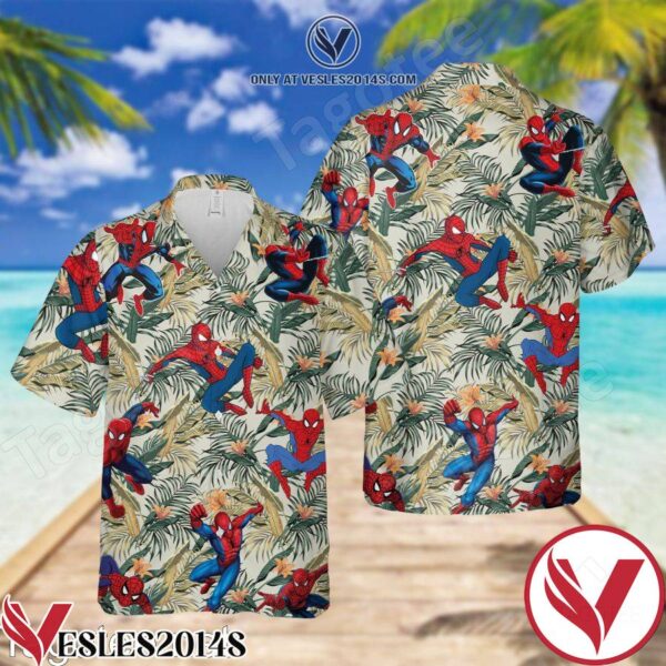 Spiderman Hawaiian Shirt nbh, Unique Gifts For Friends - Vesles2014S 1