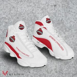 Spirou Charleroi Logo Air Jordan 13 Shoes, Best Sneaker Gifts For Fans - Vesles2014s