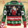Spoiler Christmas Santa Claus Ugly Christmas Sweater, Unique Christmas Gift For Fans - Vesles2014S