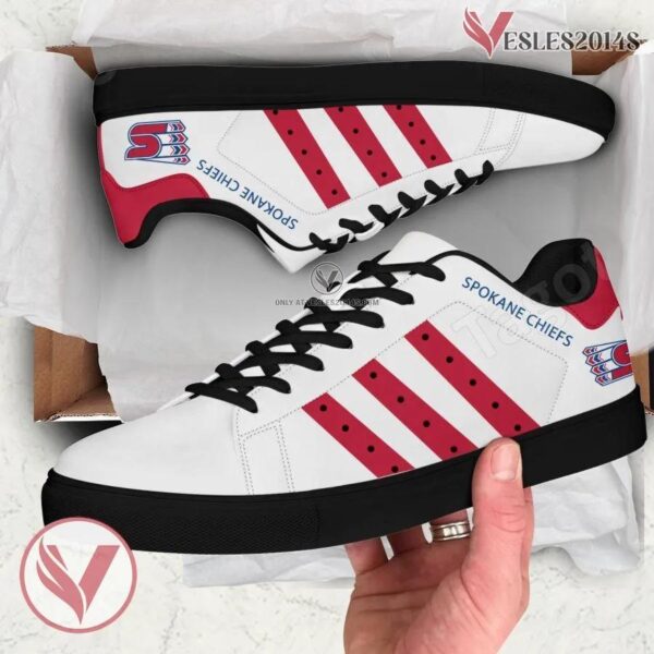 Spokane Chiefs Hockey Stan Smith Shoes, Unique Sneaker For Fans - Vesles2014s 1