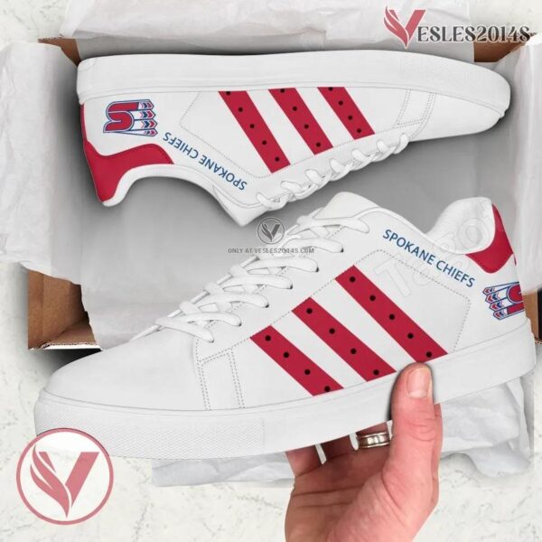 Spokane Chiefs Hockey Stan Smith Shoes, Unique Sneaker For Fans - Vesles2014s