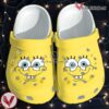 Sponge Cheese Face Sponge Funny Bob Cute Crocband Clog Shoes, Unique Gift From  Vesles2014S