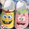 Sponge and Starfish shoes Crocs Crocband Clogs Shoes For Men Women Style 1, Unique Gift From  Vesles2014S