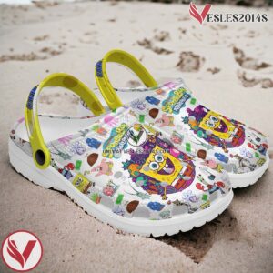 SpongeBob SquarePants Cartoon Crocs Crocband Clogs Shoes Comfortable For Men Women and Kids Style 1, Unique Gift From  Vesles2014S 3