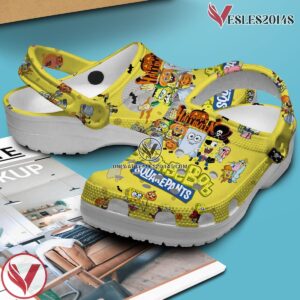 SpongeBob SquarePants Cartoon Crocs Crocband Clogs Shoes Comfortable For Men Women and Kids Style 10, Unique Gift From  Vesles2014S 3