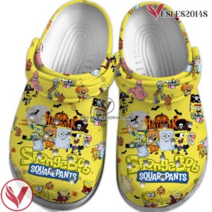SpongeBob SquarePants Cartoon Crocs Crocband Clogs Shoes Comfortable For Men Women and Kids Style 12, Unique Gift From  Vesles2014S 2