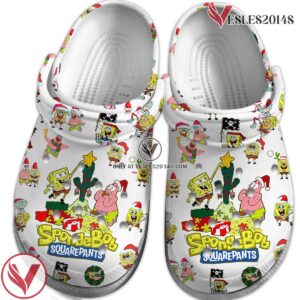 SpongeBob SquarePants Cartoon Crocs Crocband Clogs Shoes Comfortable For Men Women and Kids Style 3, Unique Gift From  Vesles2014S 2