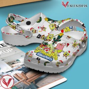 SpongeBob SquarePants Cartoon Crocs Crocband Clogs Shoes Comfortable For Men Women and Kids Style 3, Unique Gift From  Vesles2014S 3