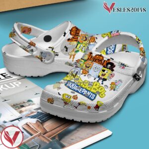 SpongeBob SquarePants Cartoon Crocs Crocband Clogs Shoes Comfortable For Men Women and Kids Style 5, Unique Gift From  Vesles2014S 3