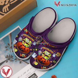 SpongeBob SquarePants Cartoon Crocs Crocband Clogs Shoes Comfortable For Men Women and Kids Style 6, Unique Gift From  Vesles2014S 2