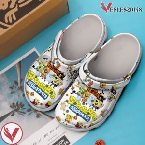 SpongeBob SquarePants Cartoon Crocs Crocband Clogs Shoes Comfortable For Men Women and Kids Style 7, Unique Gift From  Vesles2014S 3