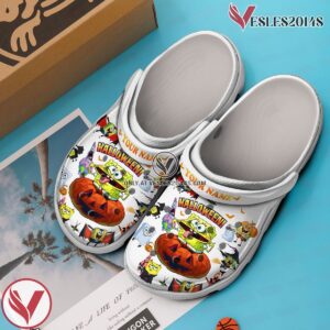 SpongeBob SquarePants Cartoon Crocs Crocband Clogs Shoes Comfortable For Men Women and Kids Style 8, Unique Gift From  Vesles2014S 2