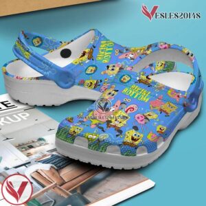 SpongeBob SquarePants Cartoon Crocs Crocband Clogs Shoes For Men Women and Kids, Unique Gift From  Vesles2014S 2