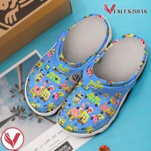 SpongeBob SquarePants Cartoon Crocs Crocband Clogs Shoes For Men Women and Kids, Unique Gift From  Vesles2014S 3