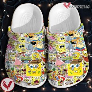 SpongeBob SquarePants Crocs Clog Shoes Style 1, Unique Gift From  Vesles2014S 2