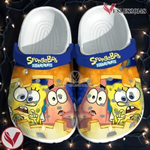 SpongeBob SquarePants Crocs Clog Shoes Style 12, Unique Gift From Vesles2014S 2