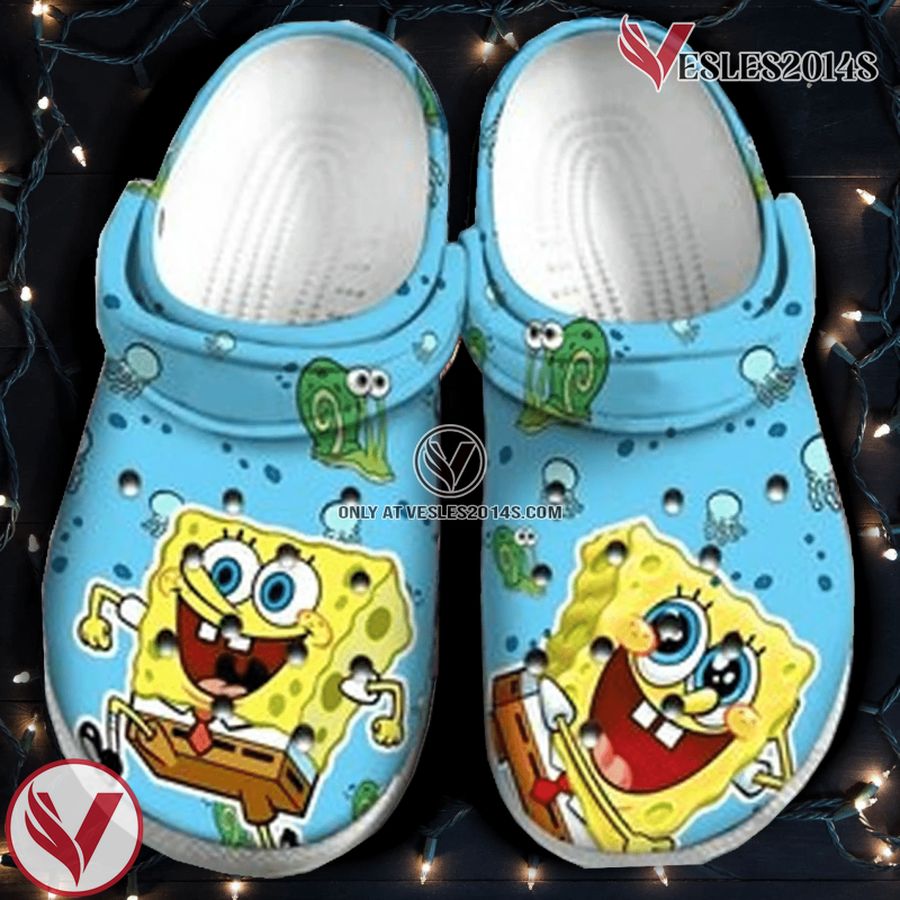 SpongeBob SquarePants Crocs Clog Shoes Style 13, Unique Gift From Vesles2014S 2