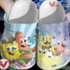 SpongeBob SquarePants Crocs Clog Shoes Style 2, Unique Gift From Vesles2014S