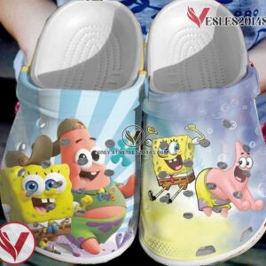 SpongeBob SquarePants Crocs Clog Shoes Style 2, Unique Gift From  Vesles2014S