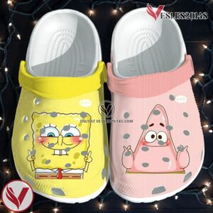 SpongeBob SquarePants Crocs Clog Shoes Style 3, Unique Gift From  Vesles2014S