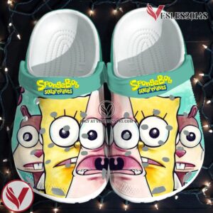 SpongeBob SquarePants Crocs Clog Shoes Style 5, Unique Gift From Vesles2014S 2