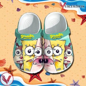 SpongeBob SquarePants Crocs Clog Shoes Style 5, Unique Gift From  Vesles2014S