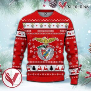 Sport Lisboa e Benfica Sport Ugly Christmas Sweater, Unique Gifts For Fans - Vesles2014aS 2