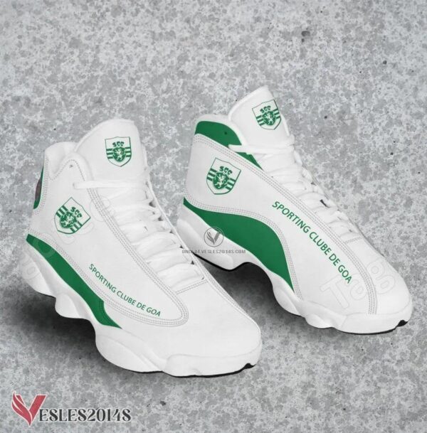 Sporting Clube de Goa Logo Air Jordan 13 Shoes, Best Sneaker Gifts For Fans - Vesles2014s