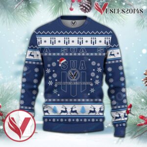 Sporting Union Agenais Sport Ugly Christmas Sweater, Unique Gifts For Fans - Vesles2014aS 2