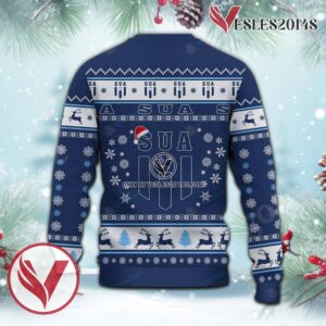 Sporting Union Agenais Sport Ugly Christmas Sweater, Unique Gifts For Fans - Vesles2014aS 3
