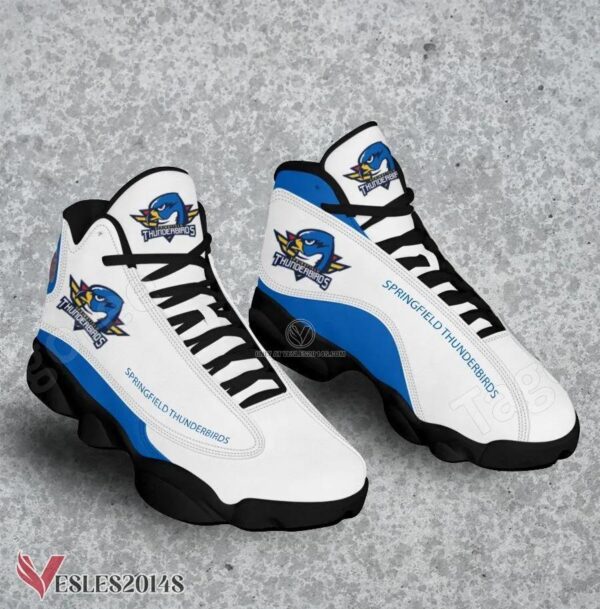 Springfield Thunderbirds Club Air Jordan 13 Shoes, Best Sneaker Gifts For Fans - Vesles2014s 1