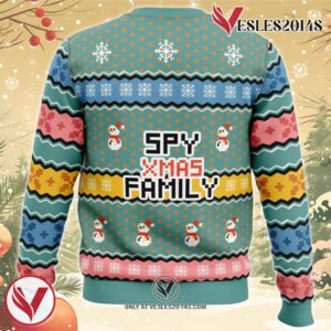 Spy Xmas Family Spy x Family Ugly Christmas Sweater, Unique Christmas Gift For Fans - Vesles2014S 1