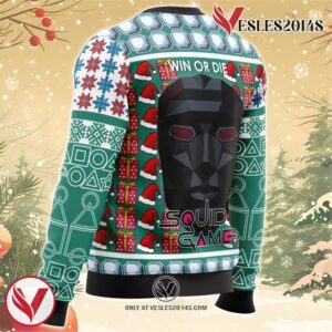 Squid Game Invitation Ugly Christmas Sweater, Unique Christmas Gift For Fans - Vesles2014S 2