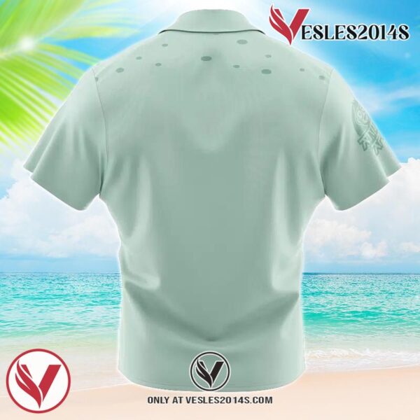 Squidward Face Spongebob Squarepants Hawaiian Button Up Shirt, Perfect Gifts For Anime Lovers - Vesles2014S 1