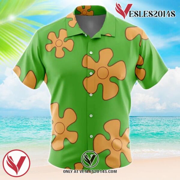 Squidward Tiki Land Spongebob SquarePants Hawaiian Shirt