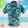 Squirtle Squad V2 Sunglasses Pokemon Hawaiian Button Up Shirt, Perfect Gifts For Anime Lovers - Vesles2014S