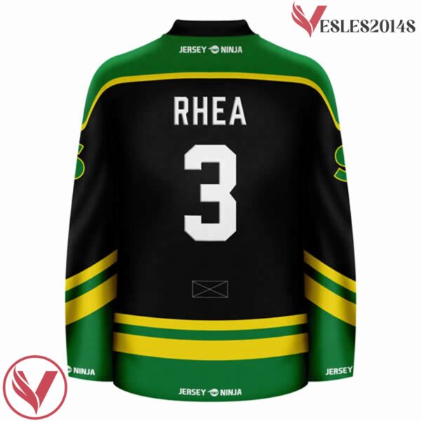 St John's Shamrocks Ross The Boss Rhea Black Hockey Jersey - Vesles2014S 3